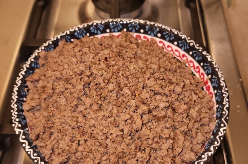 Basic Chorelo Kheema Recipe