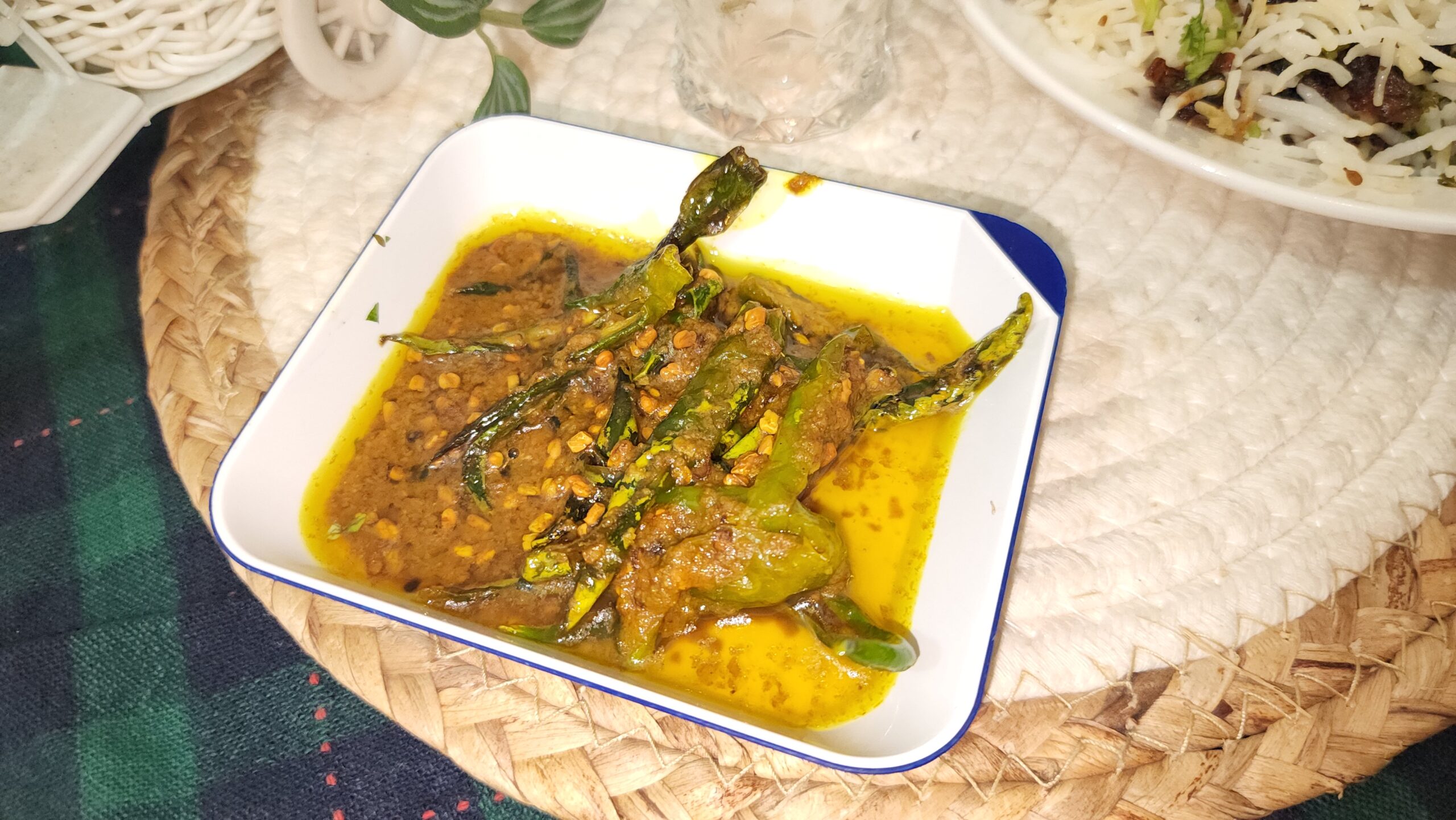 Green Chilli Pickle- Bohra Marcha no Achaar 1 marcha no achaar