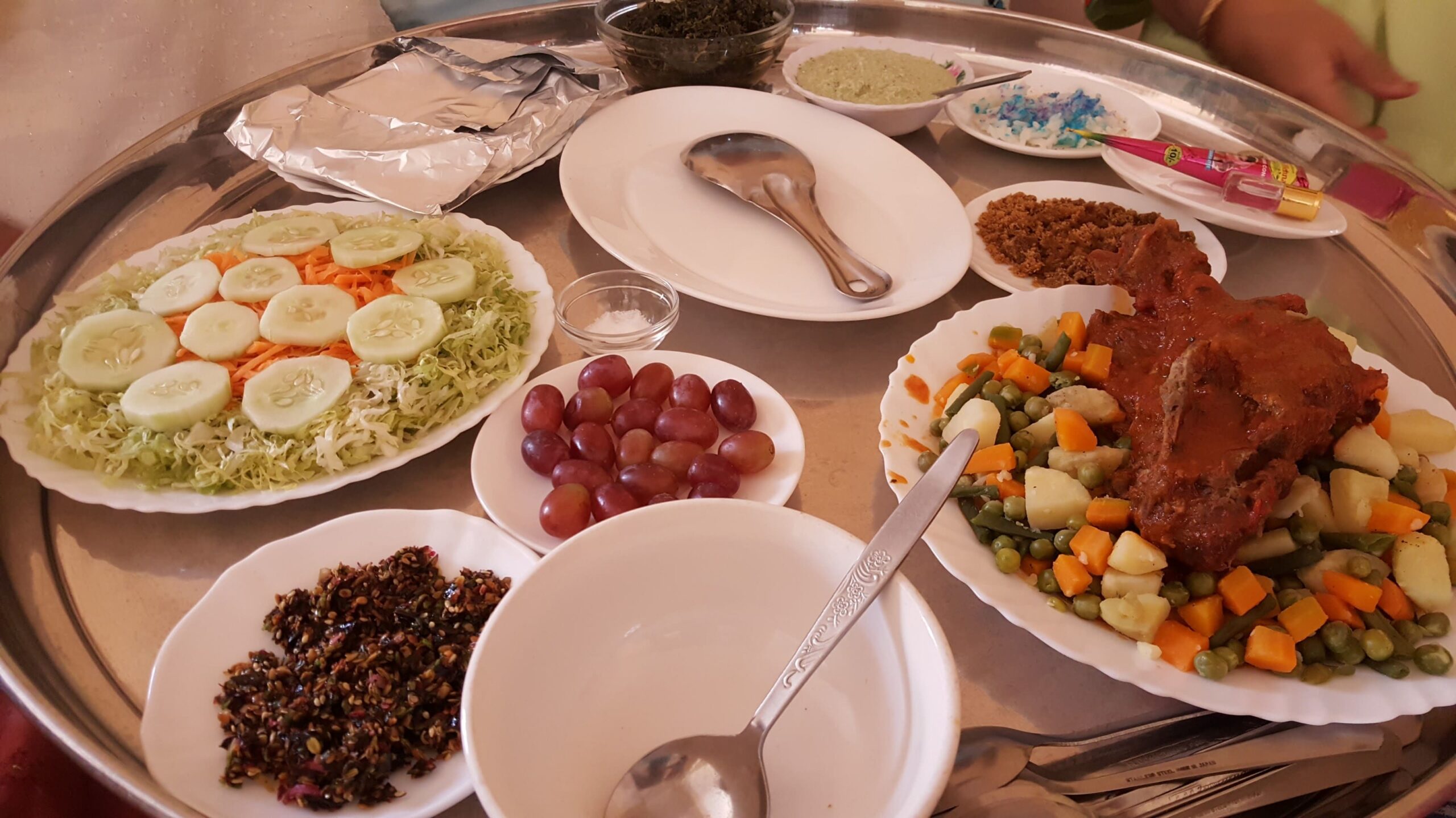 How to Create a Bohra Thaal Dawat at Home 2 Bohra Mithi Shitabi Thaal