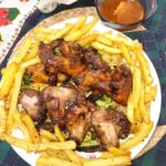 Chinese sweet and spicy chicken wings